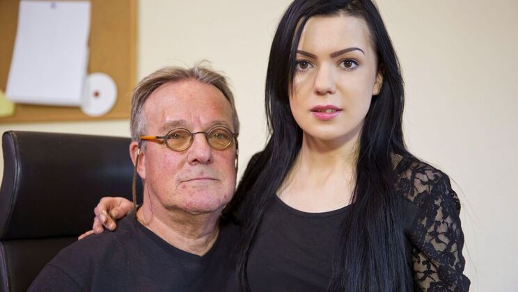 Young Secretary Gives Blowjob in Office