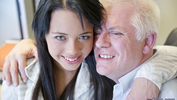 Petite Brunette's Big Temptation