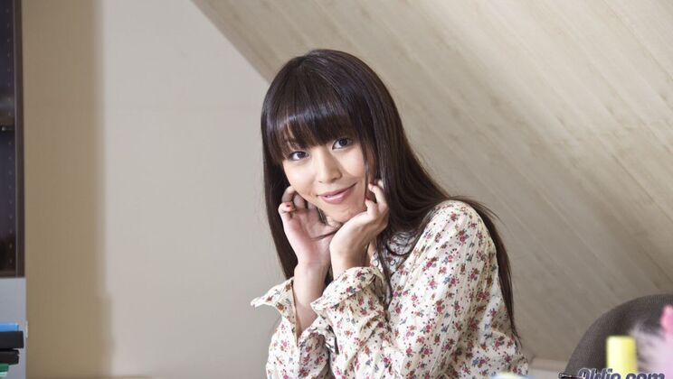 Hugo Fulfills His Desire with Petite Asian Marika Hase