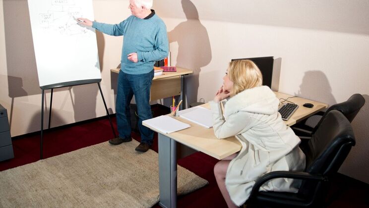 Blonde Anal Sex with Nick