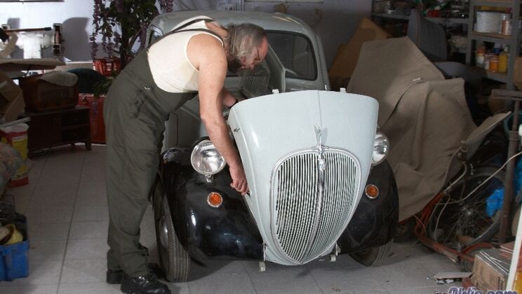 Attilah Fucks Young Brunette in Doggystyle