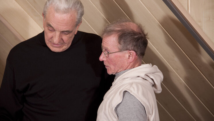 John and David Share Tiffany Fox in Anal Sex