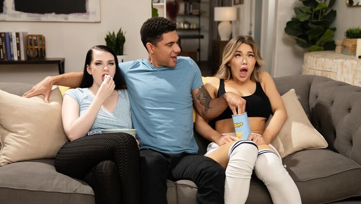 [TransAngels] - Short Hair, Big Tits, and Deep Throat - Emma Rose - Andre Stone