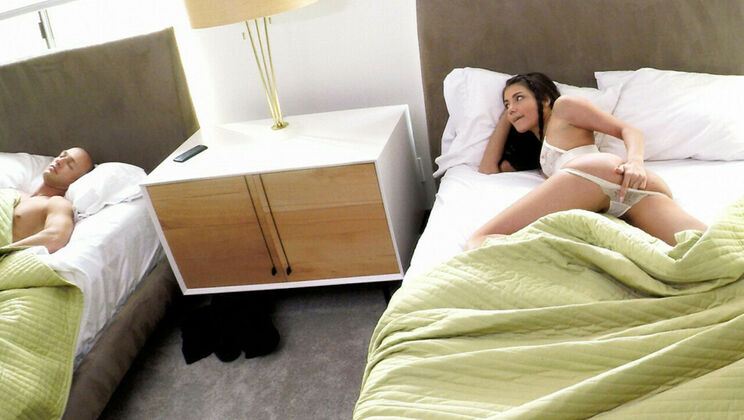 Horny Step-Sister And Step-Brother Caught Together