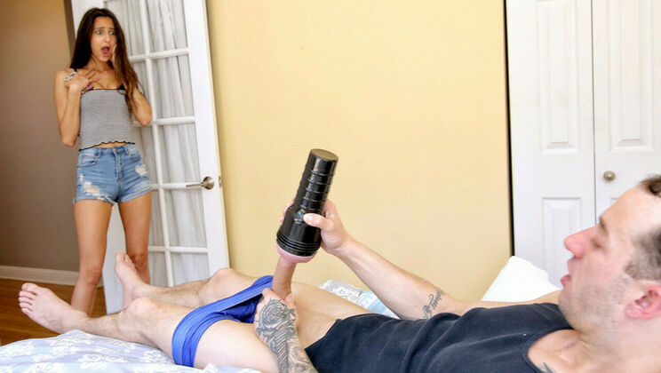 Stepbro's Big Penis Satisfies Horny Step Sister