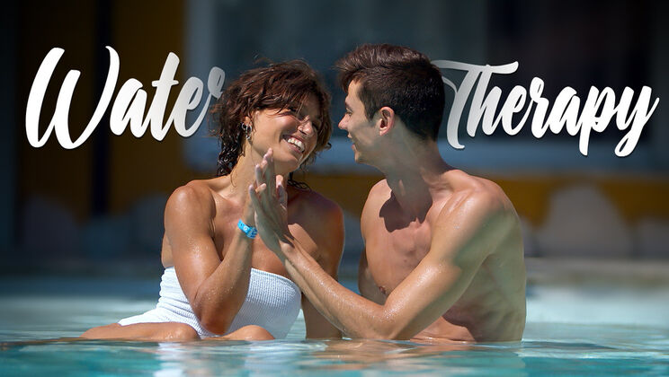Outdoor Water Therapy with Julia Roca and Tommy Cabrio