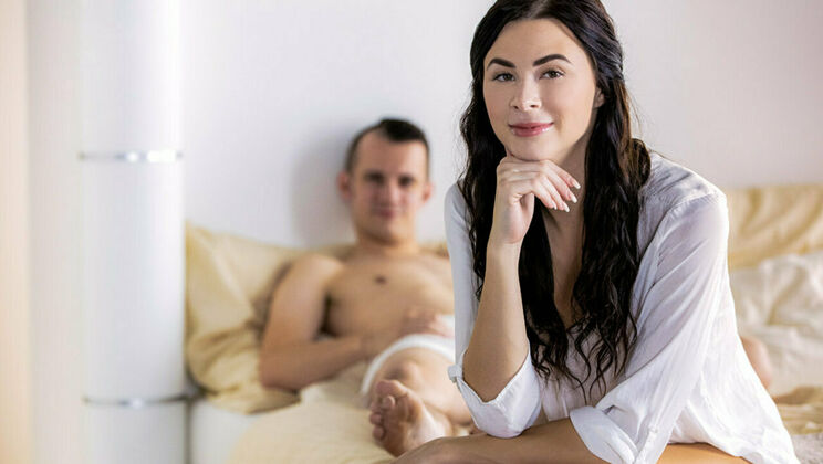 Kissing Brunette Beauty