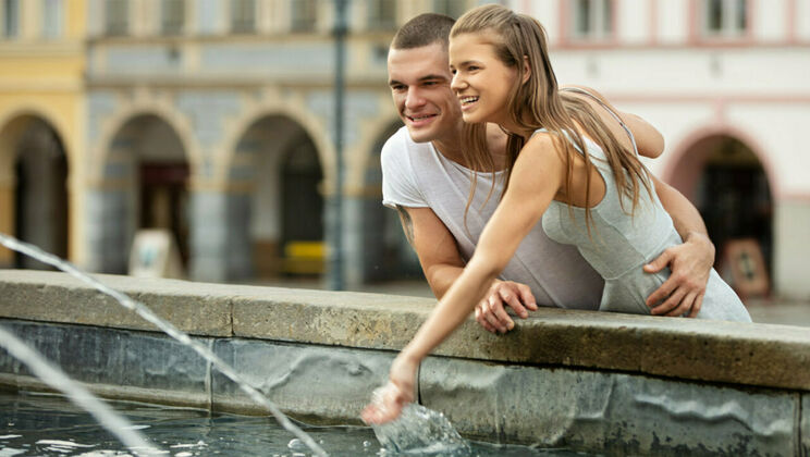 Beautiful Ass and Natural Tits in Action