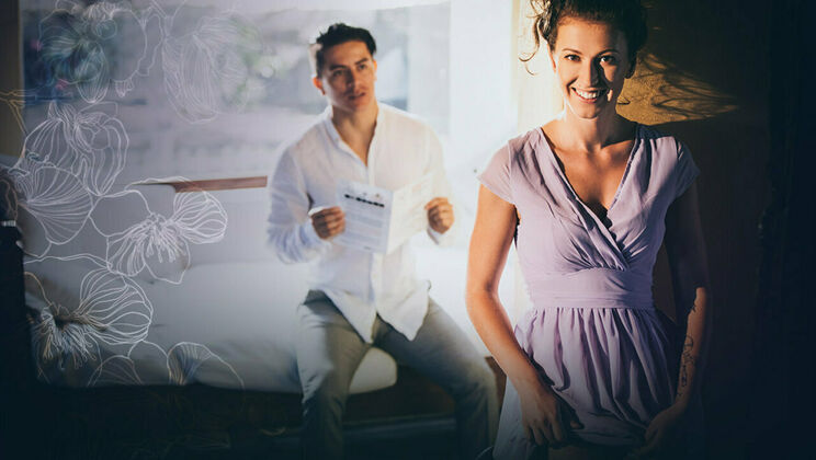 [SexArt] - Emylia Argan's Outdoor Blowjob and Cumshot