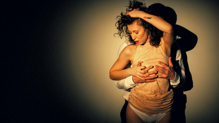 Emylia Argan's Sexy Striptease and Sex