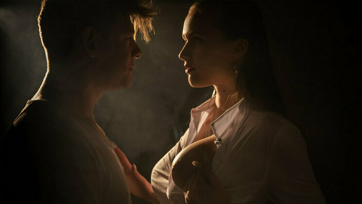 [SexArt] - Stacy Cruz in Stockings and Suspenders Fucks