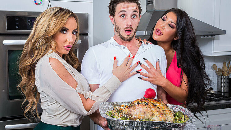 Cum on Tits, Blowjob, and a Threesome with Richelle Ryan