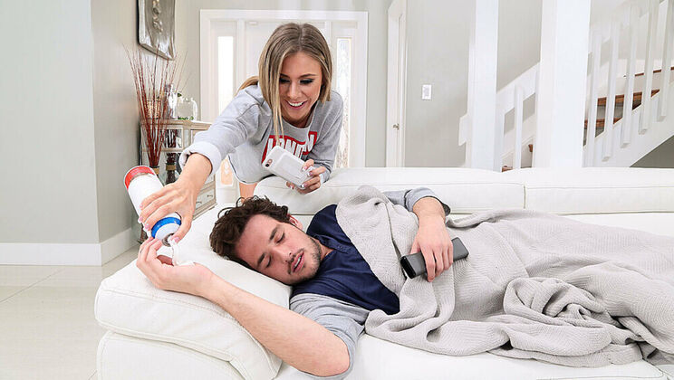 Anya Olsen's Anal and Ball Licking with Tyler Nixon