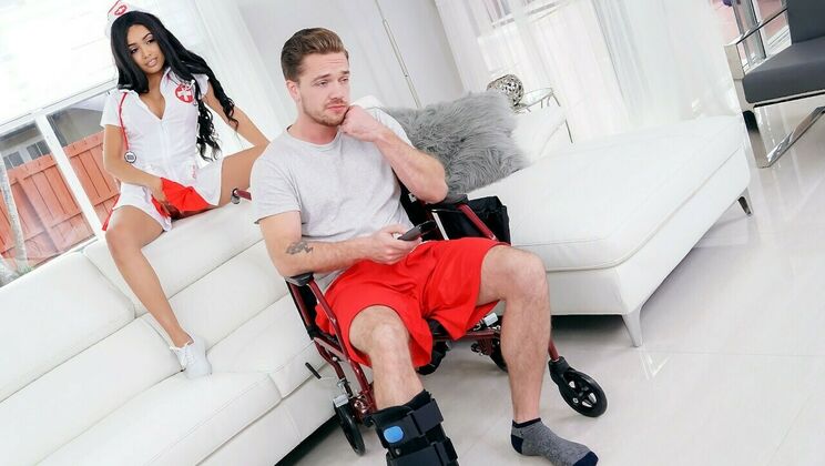 Nurse Gives Blowjob to Kyle Mason