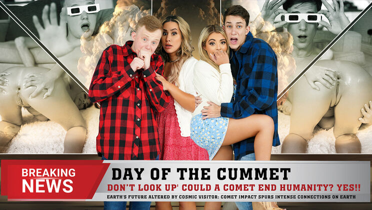 [MomSwap] - Cumshot Frenzy: End of the World Style - Jimmy Michaels - Vivianne DeSilva - Misty Meaner - Parker Ambrose