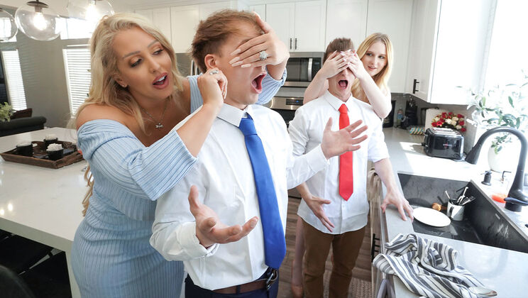 [MomSwap] - Stepmom and Stepson in a Taboo Home Run - Alura TNT Jenson - Audrey Madison - Joshua Lewis - Oliver Faze