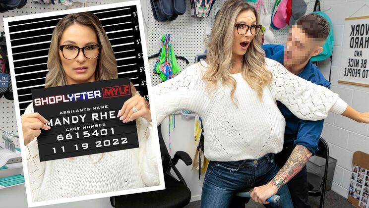 [ShopLyfterMYLF] - Stepson Fucks Stepmom in Office