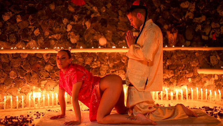 Mea Melone's Pornstar Performance with Cumshot