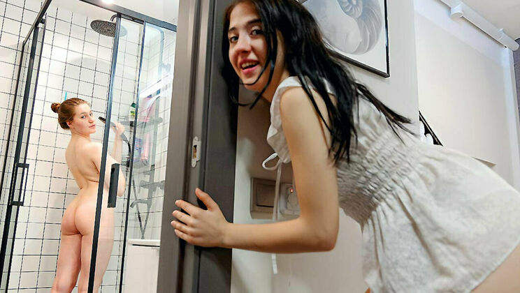 Shower Voyeur - Hairy and Shaved