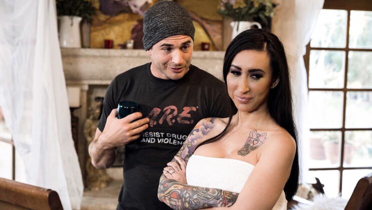 Big Titted Stepmom Fucks Son's Friend