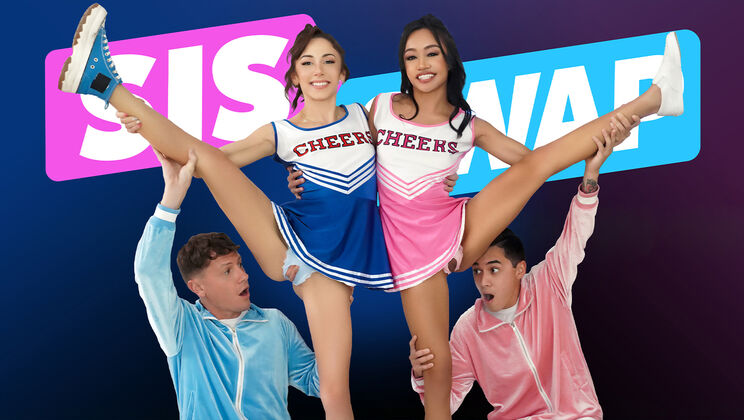 [SisSwap] - Cheerleaders' Sultry Scheme - Rion King - Juan Loco - Dani Blu - Jade Kimiko