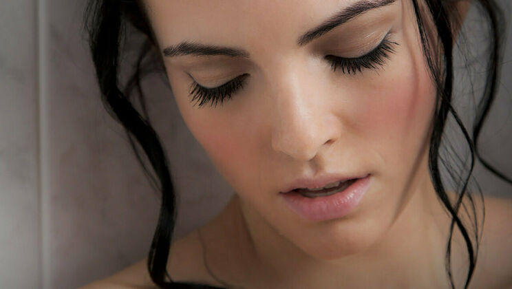 Beautiful Brunette Sapphira A's Solo Adventure