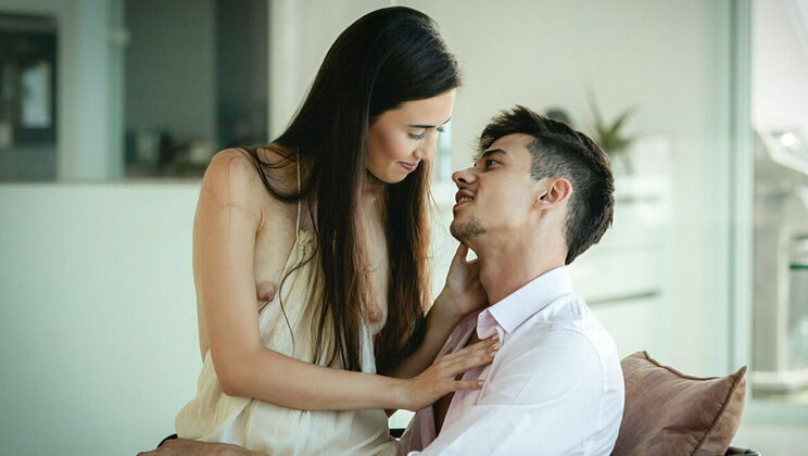 Naughty Brunette's Beautiful Sex