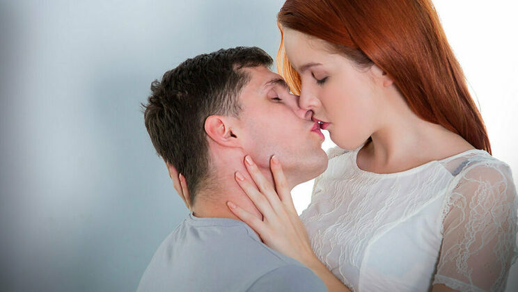 Amarna Miller's Natural Tits and Striptease