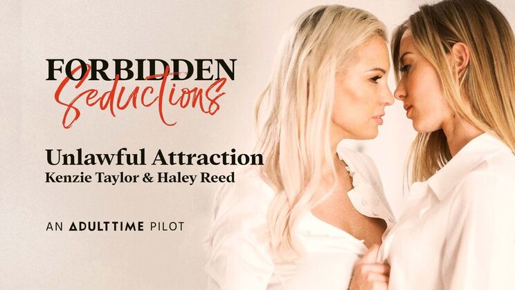 [AdultTimePilots] - Forbidden Office Affair - Lesbian Attraction - Haley Reed - Kenzie Taylor