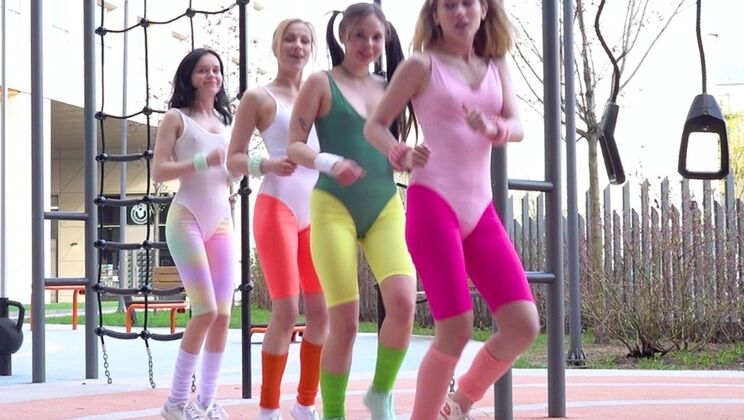 Una Fairy & Isabel Rose Gangbanged - Facial, Ass-To-Mouth & Cum Swallow