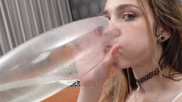 Ellie Wain Takes Two BBCs in All Holes - DP, Pee, Cum in Mouth & Hardcore Fuck