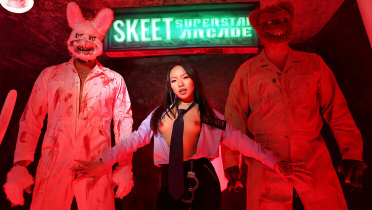 [ExxxtraSmall] - Bangout with Asia Lee and Friends at Skeet’s - Danny Mountain - Will Pounder - Asia Lee