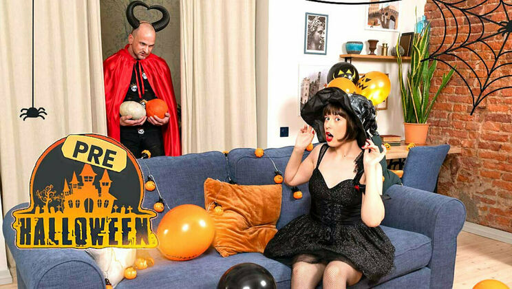 [ClubSweethearts] - Spooky Halloween Fuck: Andrew Marshall and Sandy Cheeks - Andrew Marshall - Sandy Cheeks