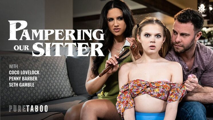 [PureTaboo] - Pussy Licking Babysitter Fun