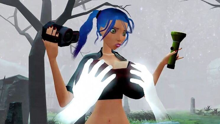 Rough Sex with Animated Ghost