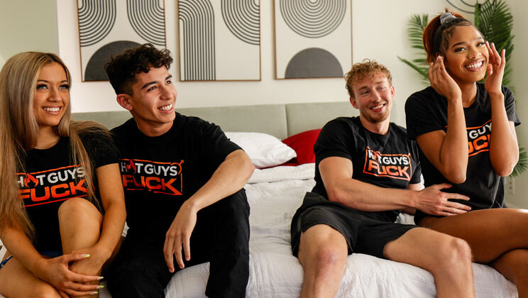 [HotGuysFuck] - Blue Eyed Beauty: Francesca Rossi's Hot Hookup with Johnny Ortega