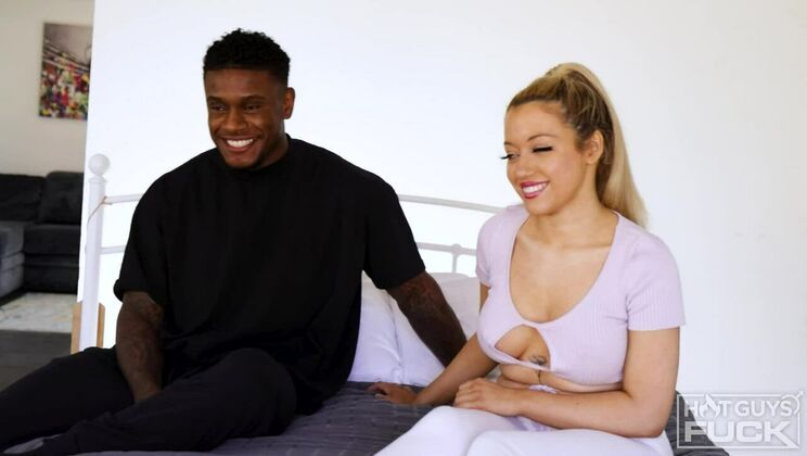 [HotGuysFuck] - Big Tits Francesca Rossi Meets Her Match in Calvin Beckham