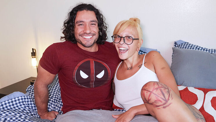 Mai Cox's Tattoo Shines as Leo Woodman Bangs Her