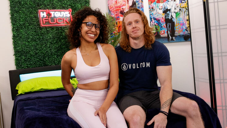 Latina Seduction: Alix Pena's First Time with Ash Riley