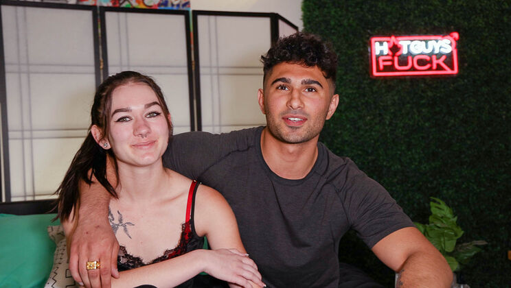 [HotGuysFuck] - Citlali Hall Interviews Zane Walker Before Cum Shot Challenge - Citlali Hall - Zane Walker