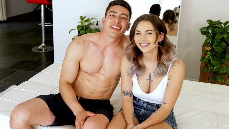 [HotGuysFuck] - On-Set Action with Kendrick Driver and Bella Luna! - Bella Luna - Kendrick Driver