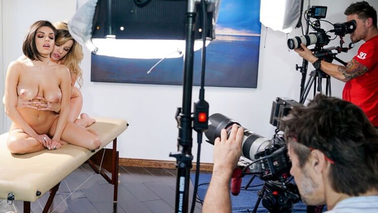 Petite Pornstars with Beautiful Asses - Behind the Scenes