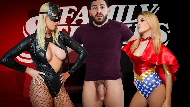 Stepdad’s Secret Lust with Madison Blaze & Ashley Alexander