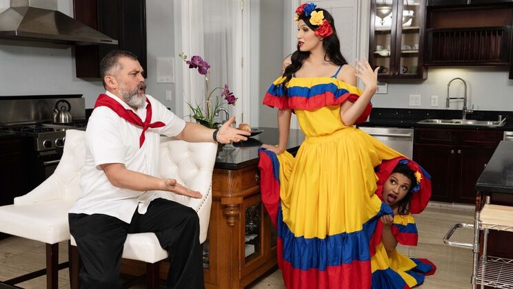 Cumbia Music Turns into a Cumshot Filled Party