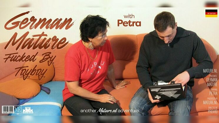 Mature German Housewife Petra Takes on Toyboy