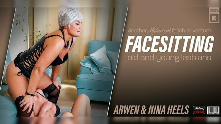 Lesbian Matures: Arwen and Nina Heels Enjoy Fetish