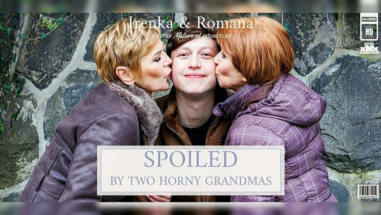 [Mature.nl] - Blonde Granny and Redhead Granny in Lesbian Threesome