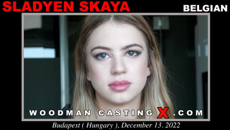 Sladyen Skaya's Casting: Young Blonde Seduction