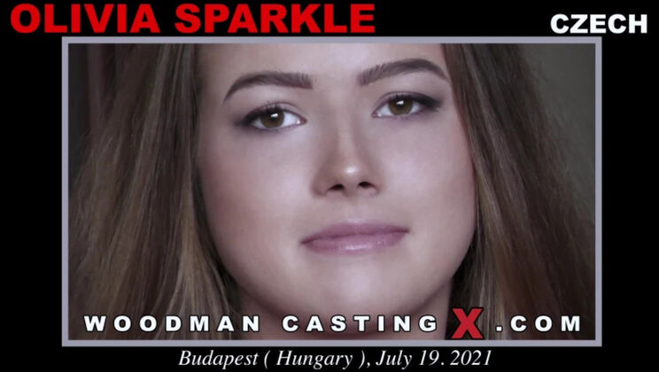 [WoodmanCasting] - Sparkle Olivia - Gapin' Ass, Deepthroat Fun - Olivia Sparkle