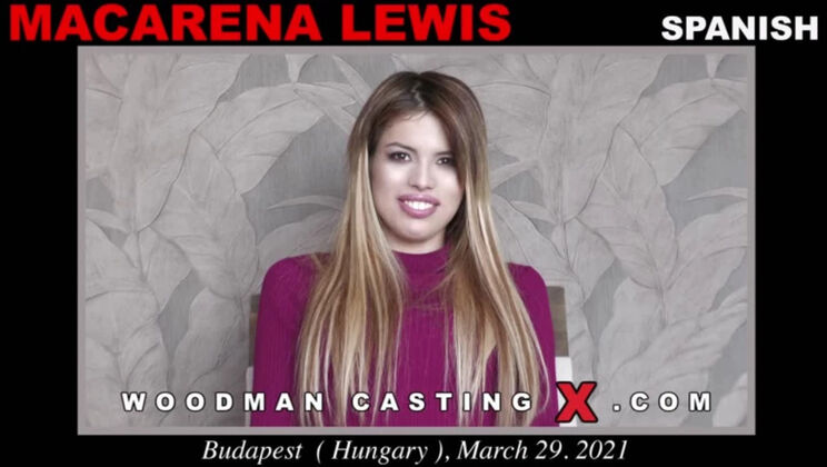 Petite Teen Macarena Lewis Blonde Strip Show